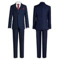 thumbnail image 3 of Suit Marvelous World azul marino talla 5 para niños, 3 of 7