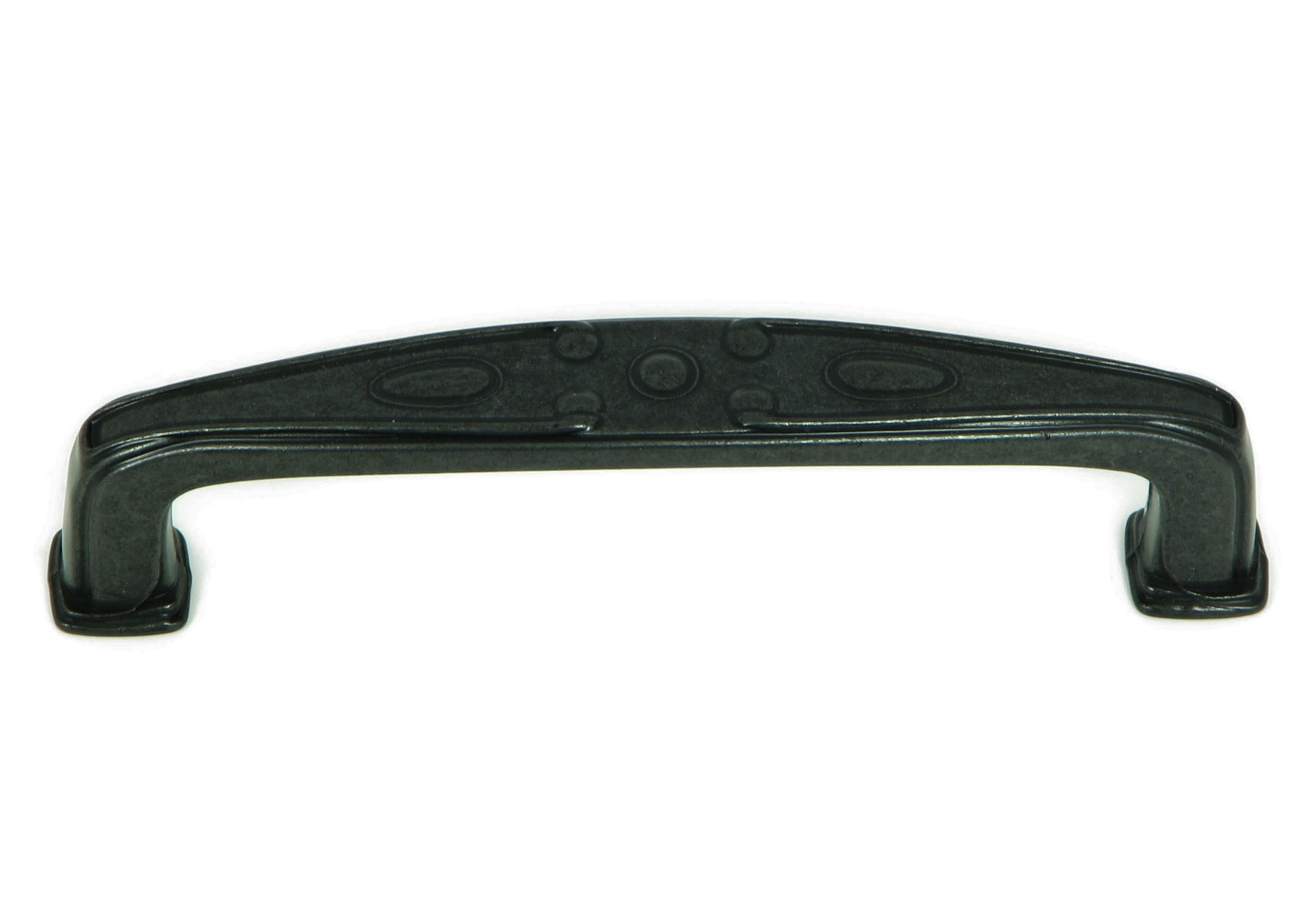 Stone Mill Hardware Antique Black Edinborough Pull