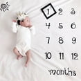 thumbnail image 4 of SUNSIOM Baby Photography Background Cloth MonthMilestone Blanket Decorations, 4 of 8
