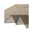 thumbnail image 5 of INSPIRE CHIC Women Polka Dots Cotton Linen Scarves, Retro Solid Color Plain Square Neckerchief Neck Scarf 22.8x22.8" Brown-Less Dots, 5 of 6