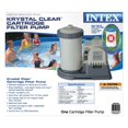 thumbnail image 2 of Intex Pompe de Filtre de Piscine 2500 GPH et Cartouche de Filtre de Remplacement Type B, 2 of 11