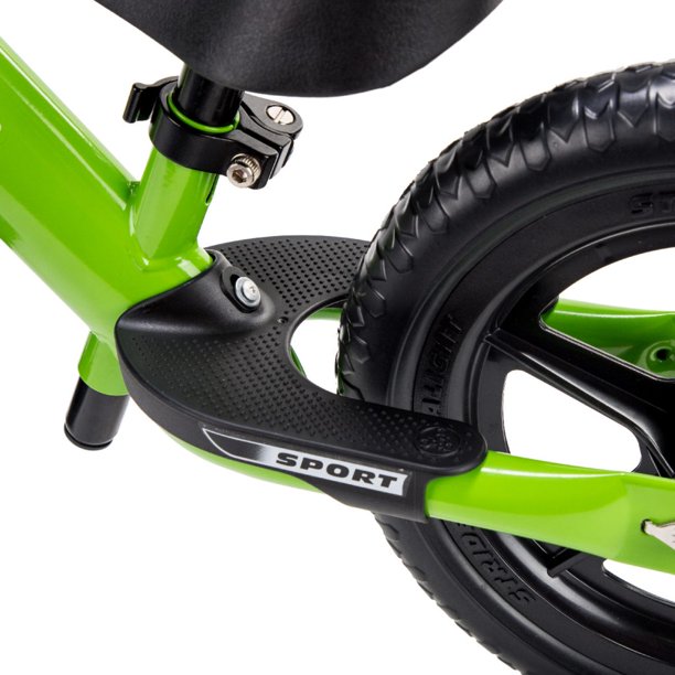 Strider - 12 Sport Balance Bike, Ages 18 Months to 5 Years - Green