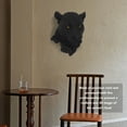 thumbnail image 3 of 3D Animal Head Statues  Resin Hanging Sculpture for Home Decor, Unique Exquisite Design, Easy Installation, Living Room, Bedroom, Bar, 3 of 7
