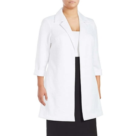 Marc New York Quilted Jacket - Plus Quilted Open-Front Jacket