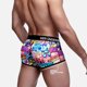 thumbnail image 1 of ¡ Bomba ! Bragas De Algodón Bóxer Estilo Graffiti Sexy Para Hombres Ropa Interior Masculina Sólida Transpirable MP225, 1 of 4
