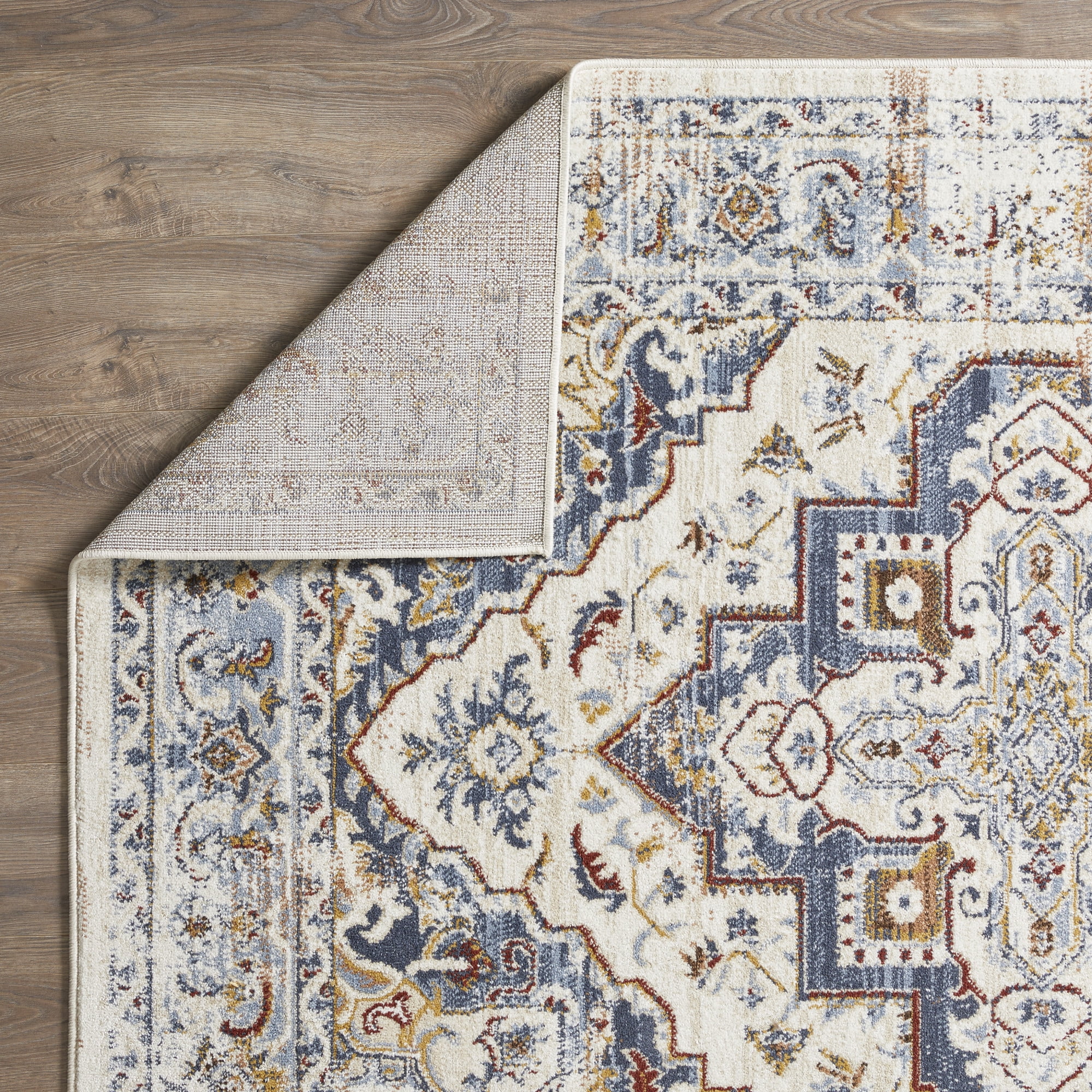 Loomaknoti Alsbrooke Bartleigh 5' x 7' Ivory Oriental Indoor Area Rug