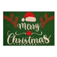 thumbnail image 2 of Merry Christmas Themed Carpet Door Mat Absorbent Non Floor Rug For Home Entrance Bathroom, 2 of 6