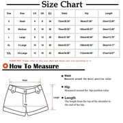 POIUYTR Women's Denim Shorts Summer Casual Mid-Rise Ripped Distressed Rolled Hem Stretchy Button Jeans Shorts with Pockets