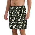thumbnail image 2 of Naloa Daisy Men's Beach Shorts, Surfing shorts, Swim trunks, Quick Dry Swim Trunks for Surfing Beach Fun - Small, 2 of 9
