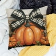 thumbnail image 2 of Fall Pumpkin Truck Sunflowers Home Sweet Home Throw Pillow Covers, Autumn Thankful Grateful Blessed Harvest Floral Decorations for Sofa Couch, 2 of 5