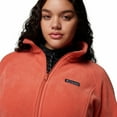 thumbnail image 3 of Columbia Womens Benton Springs Fleece Jacket Charcoal Heather 3X, 3 of 4