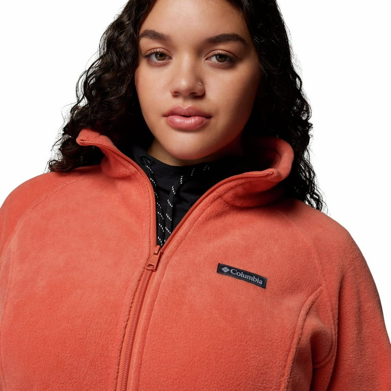 (取寄) コロンビア レディース プラス サイズ ベントン スプリングス フル ジップ Columbia women Columbia Plus Size Benton Springs Full Zip Charcoal Plus Size Columbia Benton Springs Full-Zip Fleece Jacket Color