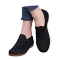 thumbnail image 3 of CAIXAI Walking Shoes for Women Orthopedic Dress Shoes for Women Lightweight Knit Upper Embroidery White Sneakers for Women Walking Anti-Skid Adjustable Upper Mary Jane Flats Hands-Free Barefoot Shoe, 3 of 6