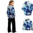 thumbnail image 2 of CONZONE Boys Hoodies Graphic Hooded Sweatshirts with Pocket Fall Winter Pullover Boys Clothes Size 1-2 Years, 2 of 9
