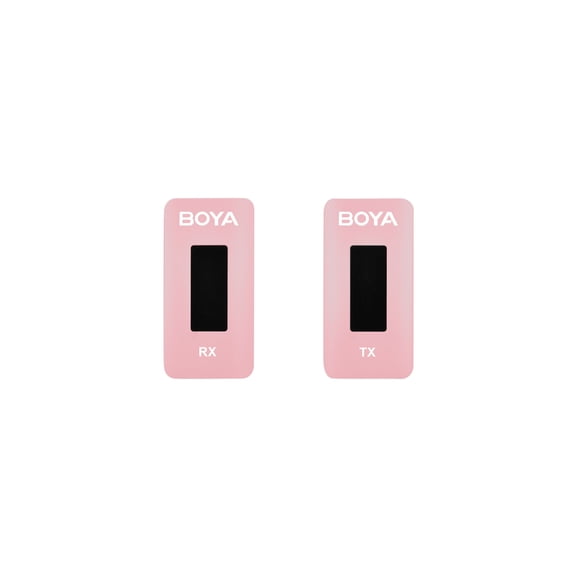 Micrófono Inalámbrico Boya BY-XM6-K1P Kit Ultra Compacto Rosa BOYA BOYA BY-XM6-K1P