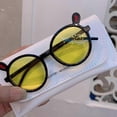 thumbnail image 1 of Lovely Bear Ears Baby Sunglasses Outdoor Children Vintage Sun glasses Summer kids Girl Boys, 1 of 5