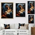 thumbnail image 4 of Designart "Twilight Nativity Scene Religious Art" Christianity Floater Framed Wall Art Prints, 4 of 5