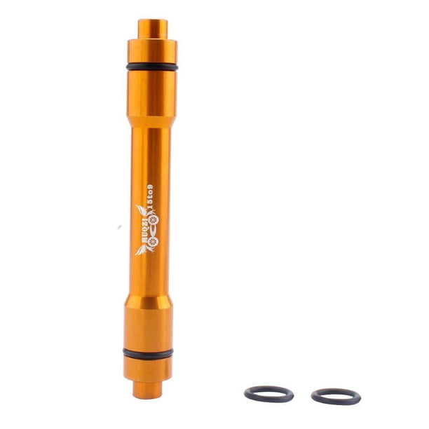 Bicicleta de Montaña Bicicleta de 15 Mm a 9 Mm a Través de de Liberación Rápida Hub Adaptador de de Conversión Oro Soledad Adaptador de cubo de bicicleta a través del eje