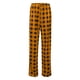 thumbnail image 2 of Pantalones afelpados Gibobby para mujer sueltos con cordón a cuadros simples de otoño e invierno Anaranjado XL, 2 of 4