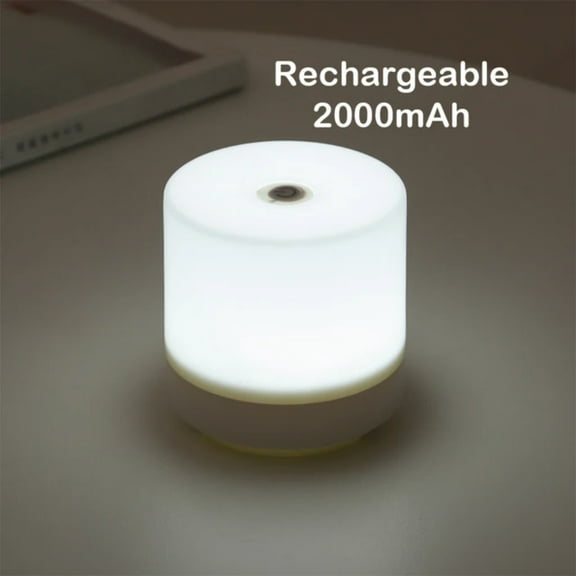 QUTETN Touch Bedside Lamp Small USB Charging Night Light 3 Modes Dimming Table Lamp Bedroom Eye Protection For Kids Gift LED Book Lamp