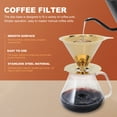 thumbnail image 4 of Shisuyan Pour Over Coffee Drip Funnel Stainless Steel 1Pack 4.9X4.9X3.5In, 4 of 8