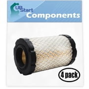 4-Pack Replacement for Briggs & Stratton 31E577-1596-G5 Engine Air Filter Cartridge - Compatible with Briggs & Stratton 594201 Filter