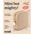 thumbnail image 2 of Bolsa de maquillaje Embla, bolsa de viaje para cosméticos, artículos de tocador, impermeable, 2 of 6