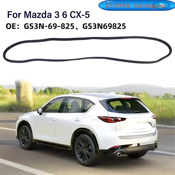 HUONA GS3N-69-825 Sunroof Seal for Mazda 3 BM/BN 2013-2018, for Mazda 6 GJ/GL 2013-2024, for Mazda CX-5 2012-2015 KE All FWD/AWD Gas Trims