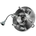 thumbnail image 5 of Detroit Axle - 4pc Front Wheel Bearing Hubs Kit for 04-07 Infiniti QX56 Nissan Titan Pathfinder Armada, 2 Wheel Bearing & Hubs 2 Outer Tie Rod Ends 2004 2005 2006 2007 Replacement, 5 of 8