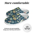 thumbnail image 6 of Goofa Underwater Creature Print Womens Mens Cotton Lightweight House Slippers , Washable Home Slippers,Indoor Comfy Bedroom Cozy Slippers-37/38, 6 of 7