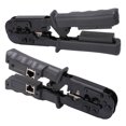 thumbnail image 4 of Ratcheting Modular Data Cable Crimper, Crimp Cable Test Tool Non Damage 4P 6P 8P High Hardness Firm Connection  For  Repair Maintenance, 4 of 8