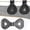 Black*2, variant on 2-Pack Plastic Tent Canopy Clamps, Heavy Duty Windproof Clips for Outdoor Awnings, Tarps, and Pool Covers, Sturdy and Easy to Use for Camping and Boating, By Harlik