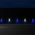 thumbnail image 4 of OptiCore C9 Blue and White Christmas Lights (Cool White), LED String Lights with Shatterproof Christmas Bulbs, 50 Lights, 50ft, 4 of 7