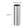 thumbnail image 2 of 4" Faucet Mount Extension Shank Stainless Steel Threaded Pipe Lengthen Mounting Shank Silvery 1PCS, 2 of 6
