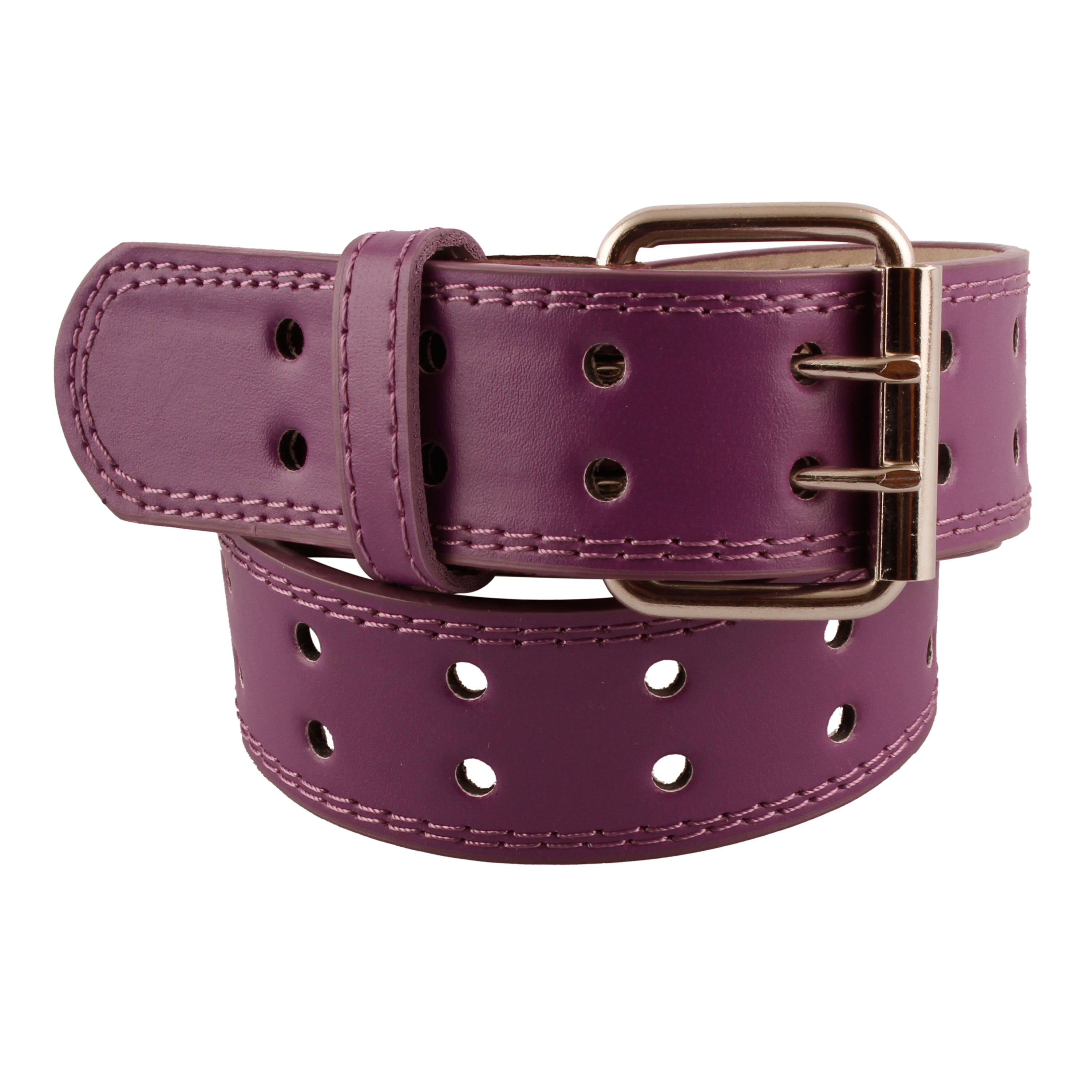 Available from Small to Extra Large Kids Two-Hole Belt Faux Leather 