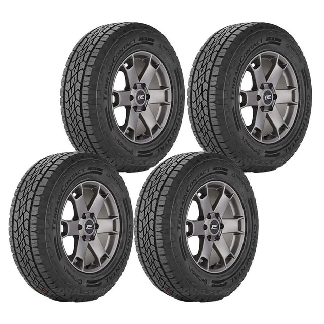 PAQUETE DE 4 LLANTAS 245/60 R18 CONTINENTAL TERRAINCONTACT A/T FR 105H