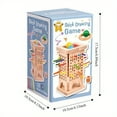 thumbnail image 3 of Wooden Ball Stick Game, 36PCS Family Dexterity Board Game with 30 Colorful Sticks, 4 Wooden Balls, 1 Dice&1 Ring Frame, Fun Tabletop Party Game for Family Night, Friends Gathering Home Entertainment, 3 of 10