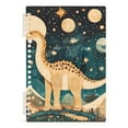 thumbnail image 7 of FORMRS 1-Subject Spiral Notebook 8" x 5" College Ruled 60 Refillable Sheet A5 Hard Cover, 2 Pack, Dinosaur at Night, 7 of 7