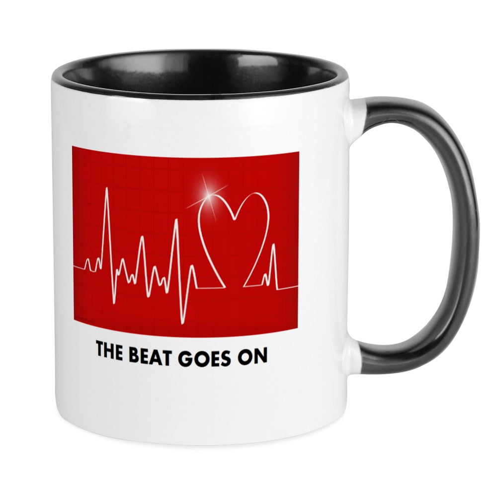 CafePress The Beat Goes On Funny Post Heart Surgery Mugs Unique
