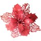 thumbnail image 1 of Accesorios de fotografía para fiestas, accesorios de decoración de árbol de Navidad, flores artificiales con purpurina, 1 unidad, 1 of 3