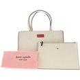 thumbnail image 4 of Kate Spade Sam Satchel Handbag Optic White Medium, 4 of 4