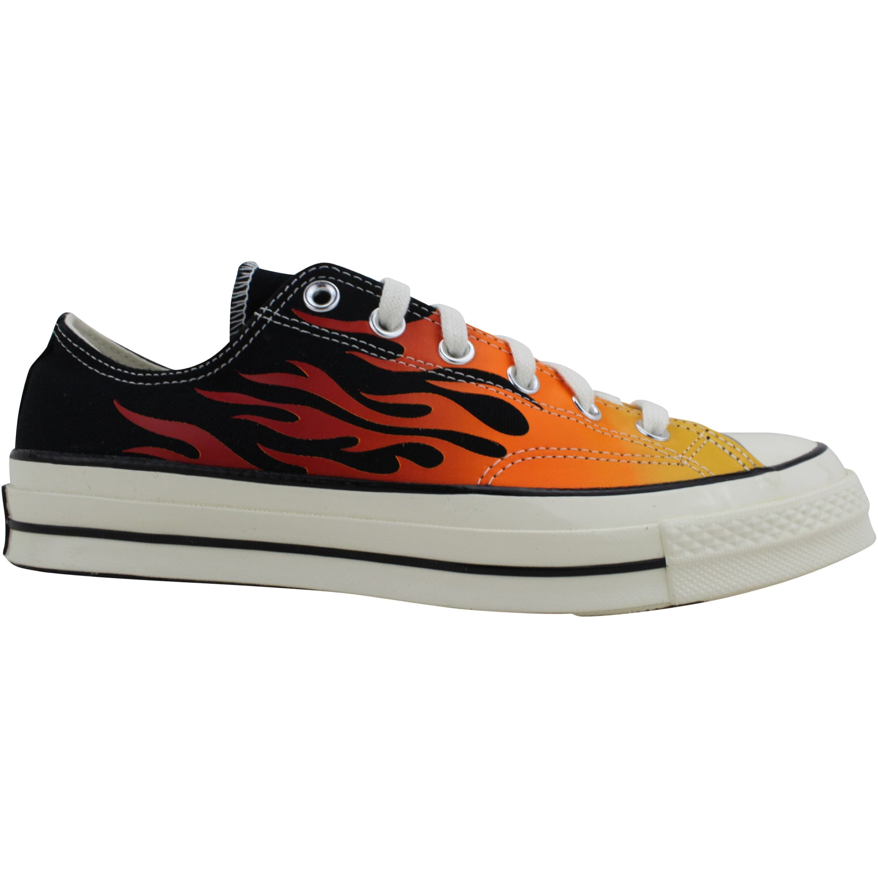 Converse Chuck 70 OX Black Black/Enamel Red 167813C Men's Size 4.5 Medium -  Walmart.com