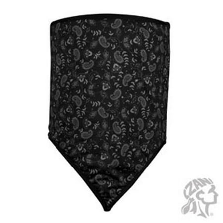 Zan Headgear Combo Gaiter Dark Paisley (OSFM, Black Dark Paisley)