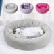 thumbnail image 1 of onlyliua Liquidación de Rebajas de Hoy Juego de Tres Piezas de Caseta Redonda para Perros, Colchón para Perros, Alfombrilla Gruesa para Caseta para Perros para Otoño E Invierno, con Alrededor Almohad, 1 of 7