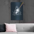 thumbnail image 6 of Luxe Metal Art 'Flat' by Mark Ashkenazi, Metal Wall Art, 24"x36", 6 of 9