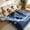 Drak Blue, variant on Cooling Blankets for Hot Sleepers, 80"x90" Lightweight Cotton Summer Blanket of Rayon Derived from Bamboo, Soft Breathable Swaddle Wrap for Adults Comfortable Sleep