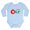 Sky Blue, variant on CafePress - Christmas Mostly Nice Long Sleeve Infant Bodysuit - Long Sleeve Cotton Baby Bodysuit