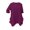 Purple, variant on Inleife Womens Shirts Top Women's Round Neck Long Sleeve Loose Imitation Cotton And Linen Tunic Blouse