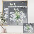 thumbnail image 2 of Flower Cleome Splash I - Traditional Floral Framed Canvas, 2 of 3