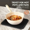 Silicone Trivets for Hot Dishes & Hot Pots and Pans Thick Hot Pads for